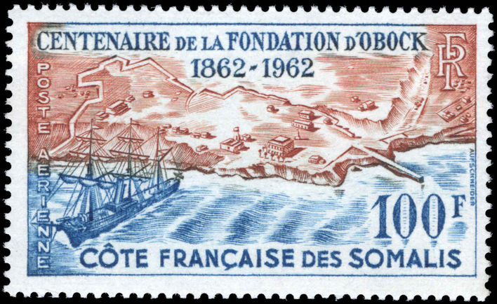 French Somali Coast 1962 Centenary of Obock unmounted mint.