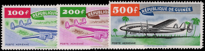 Guinea 1959 Air set unmounted mint.