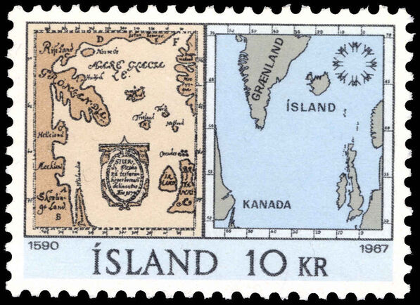 Iceland 1967 World Fair unmounted mint.