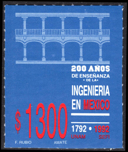 Mexico 1992 Bicentenary of Engineering Training in Mexico unmounted mint.