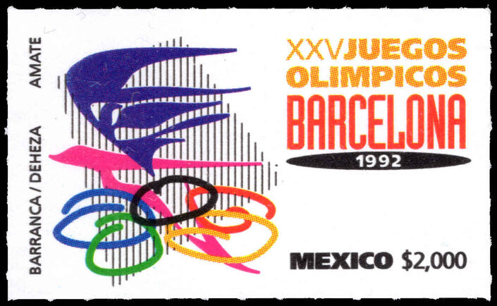 Mexico 1992 Olympic Games Barcelona (3rd issue) unmounted mint.