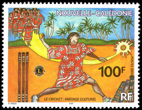 New Caledonia 2002 Cricket unmounted mint.