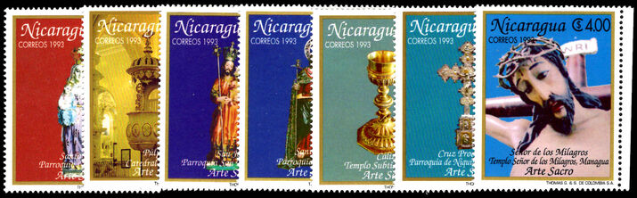 Nicaragua 1994 Religious Art unmounted mint.