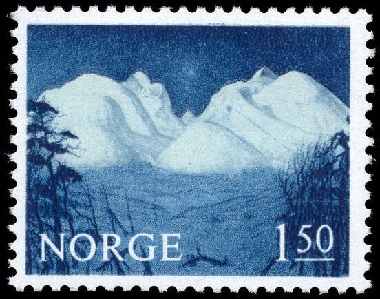 Norway 1965 Rondane National Park unmounted mint.