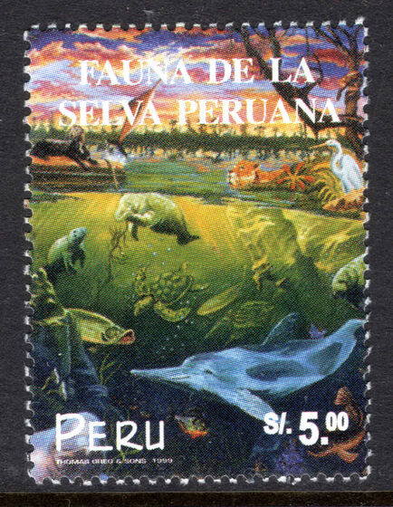 Peru 1999 Flora and Fauna unmounted mint.