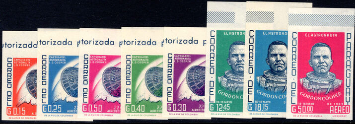 Paraguay 1963 Conquest of space imperf unmounted mint.