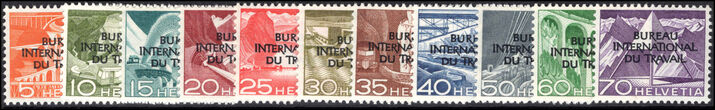 International Labour Office 1950 set unmounted mint.
