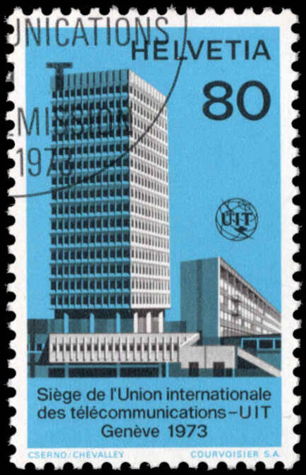 ITU 1973 HQ fine used.