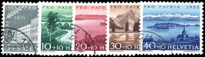 Switzerland 1955 Pro Patria fine used.