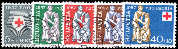 Switzerland 1957 Pro Patria fine used.