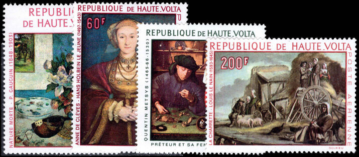 Upper Volta 1968 Old Masters in the Louvre unmounted mint.