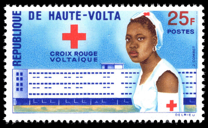 Upper Volta 1962 Establishment of Red Cross in Upper Volta unmounted mint.