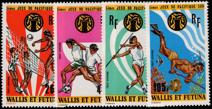 Wallis and Futuna 1975 South Pacific Games unmounted mint.