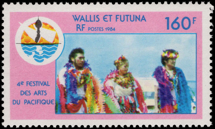 Wallis and Futuna 1984 Pacific Art Festival unmounted mint.