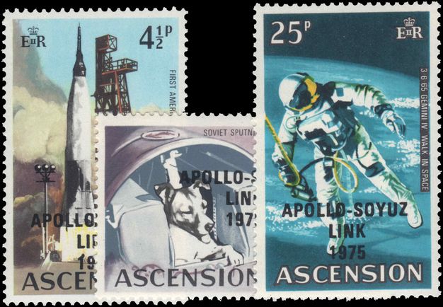 Ascension 1975 Apollo-Soyuz unmounted mint.