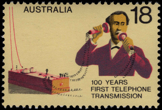Australia 1976 Telephone Anniversary unmounted mint.