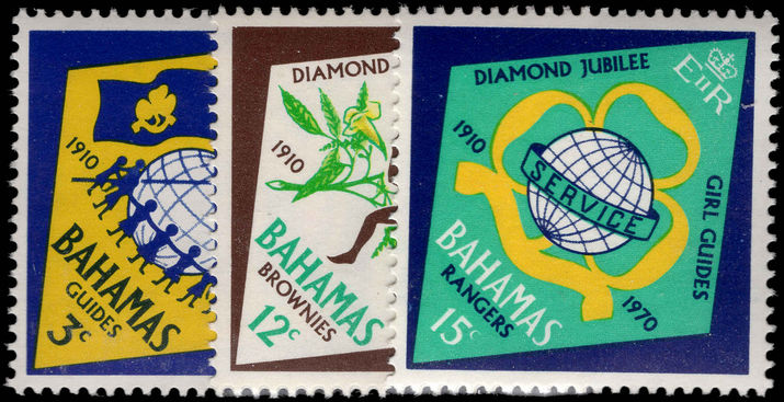 Bahamas 1970 Girl Guides unmounted mint.