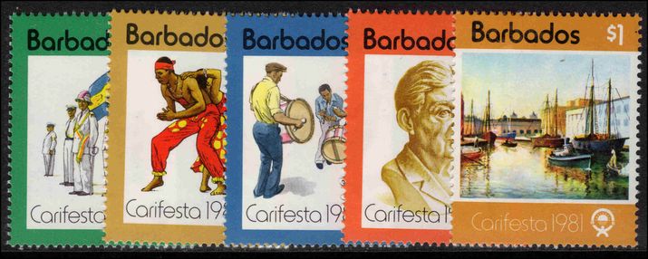 Barbados 1981 Carifesta unmounted mint.