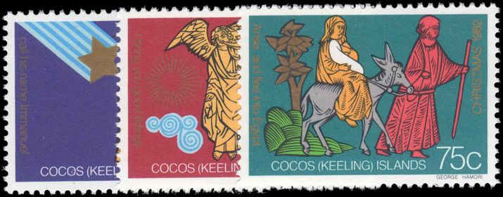 Cocos (Keeling) Islands 1982 Christmas unmounted mint.