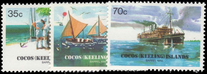 Cocos (Keeling) Islands 1984 Barrel Mail unmounted mint.
