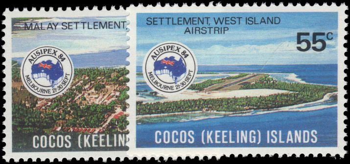 Cocos (Keeling) Islands 1984 Ausipex unmounted mint.
