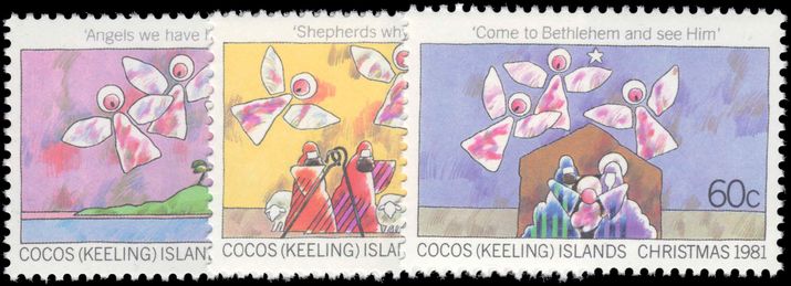 Cocos (Keeling) Islands 1981 Christmas unmounted mint.