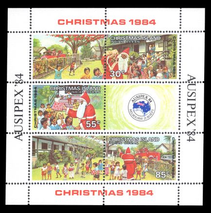 Christmas Island 1984 Ausipex unmounted mint.