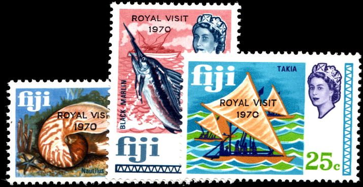 Fiji 1970 Royal Visit unmounted mint.