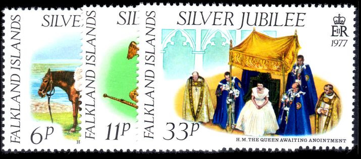 Falkland Islands 1977 Silver Jubilee unmounted mint.
