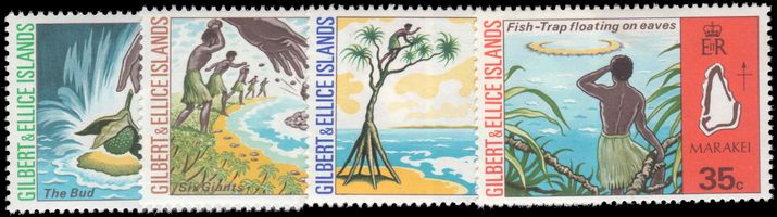 Gilbert & Ellice Islands 1975 Legends of Island Names unmounted mint.