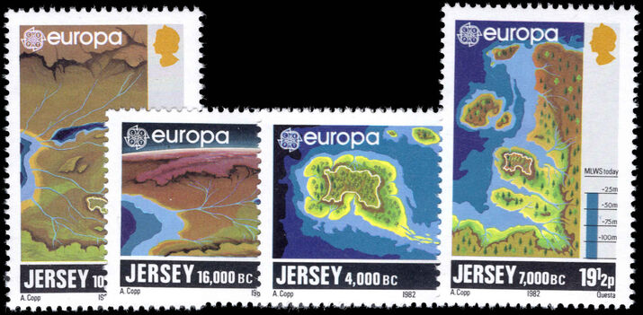 Jersey 1982 Europa. Formation of Jersey unmounted mint.