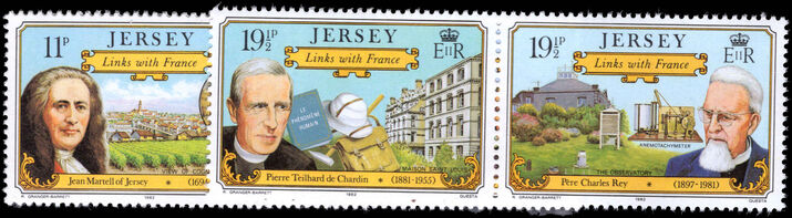 Jersey 1982 Links with France unmounted mint.