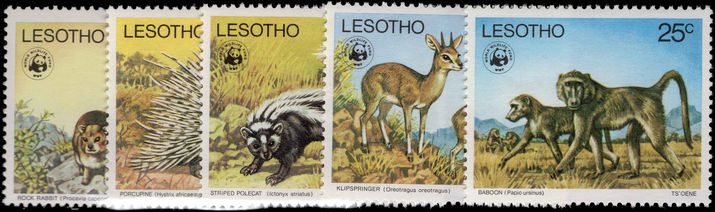 Lesotho 1977 Animals unmounted mint.
