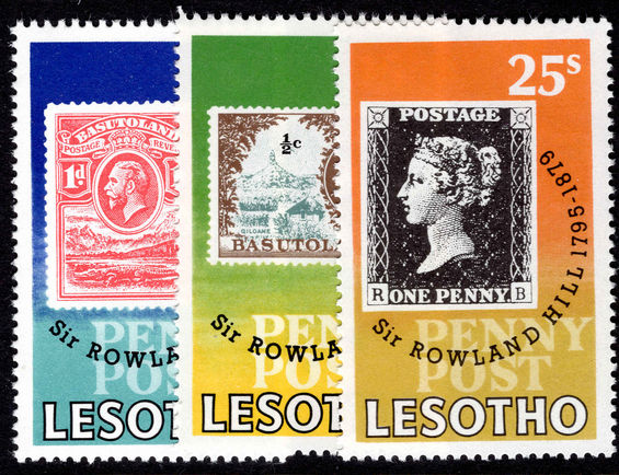 Lesotho 1979 Rowland Hill unmounted mint.