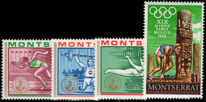 Montserrat 1968 Olympics unmounted mint.