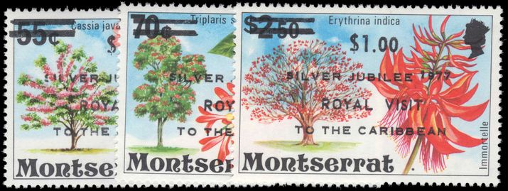 Montserrat 1977 Royal Visit unmounted mint.