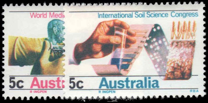 Australia 1968 International Soil Science Congress unmounted mint.