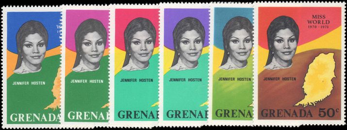Grenada 1971 Miss World unmounted mint.