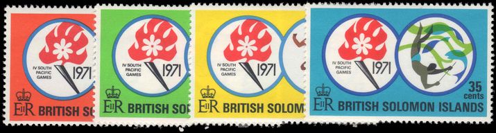 British Solomon Islands 1971 South Pacific Games unmounted mint.