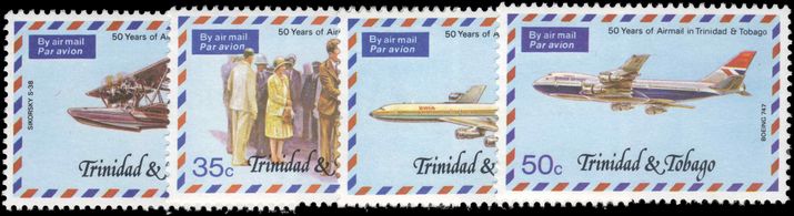 Trinidad & Tobago 1977 Airmail Service unmounted mint.