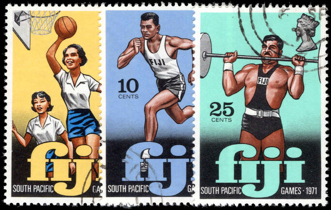 Fiji 1971 South Pacific Games fine used.