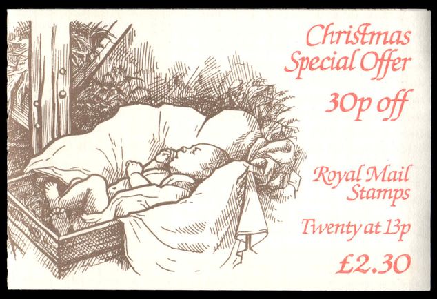 1984 Christmas booklet unmounted mint