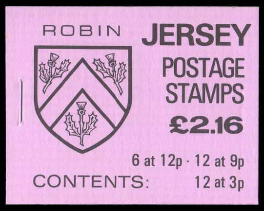 Jersey 1984 £2.16 booklet unmounted mint