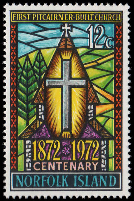 Norfolk Island 1972 First Church unmounted mint.