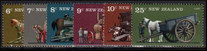 New Zealand 1976 Vintage Farm Transport unmounted mint.
