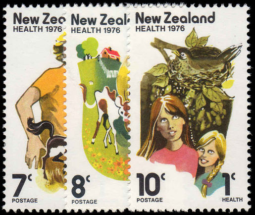 New Zealand 1976 Health unmounted mint.