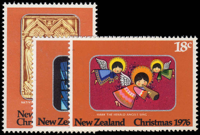 New Zealand 1976 Christmas unmounted mint.
