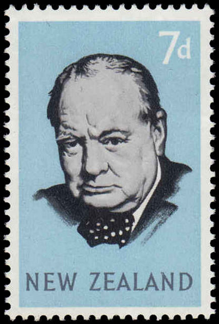 New Zealand 1965 Churchill Commemoration unmounted mint.