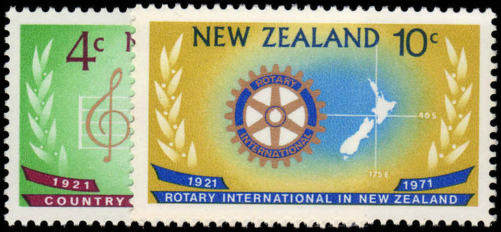 New Zealand 1971 50th Anniversaries of Country Women's Institutes unmounted mint.