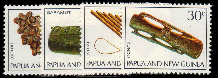 Papua New Guinea 1969 Musical Instruments unmounted mint.